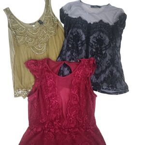 Lot of 3 tops Daytrip and Bke Small